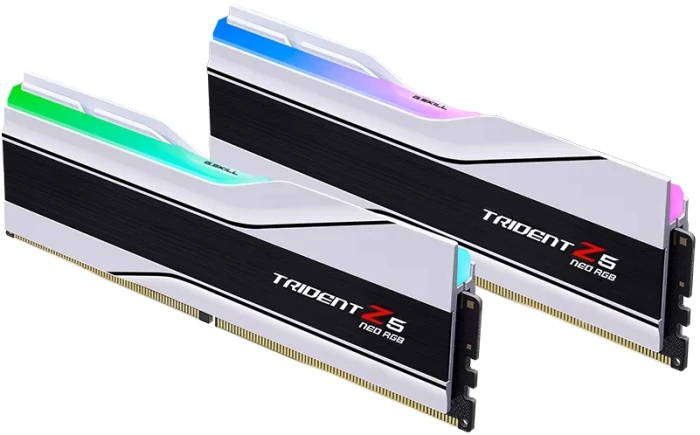 G.SKILL Trident Z5 Neo RGB White 64GB (2x32GB) DDR5 6000MHz CL30