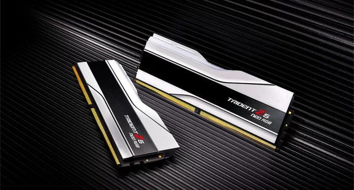 G.SKILL Trident Z5 Neo RGB White 64GB (2x32GB) DDR5 6000MHz CL30