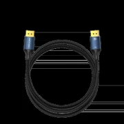 Vention кабел Display Port 1.4 DP M / M 8K 1.5m - Cotton Braided, Blue Aluminum Alloy - HCELG