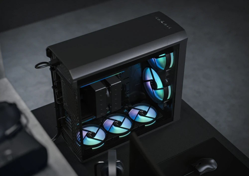 FRACTAL DESIGN Torrent Black RGB TG Light