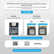 Orico M.2 NVMe Type-C - HM2-G2-BK