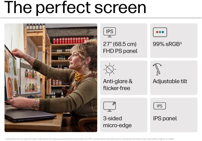 HP 527sh 27" IPS 100Hz