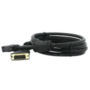 VCom Кабел DVI 24+1 Dual Link M / M +2 Ferrite - CG441GD-2m