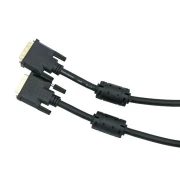 VCom Кабел DVI 24+1 Dual Link M / M +2 Ferrite - CG441GD-2m