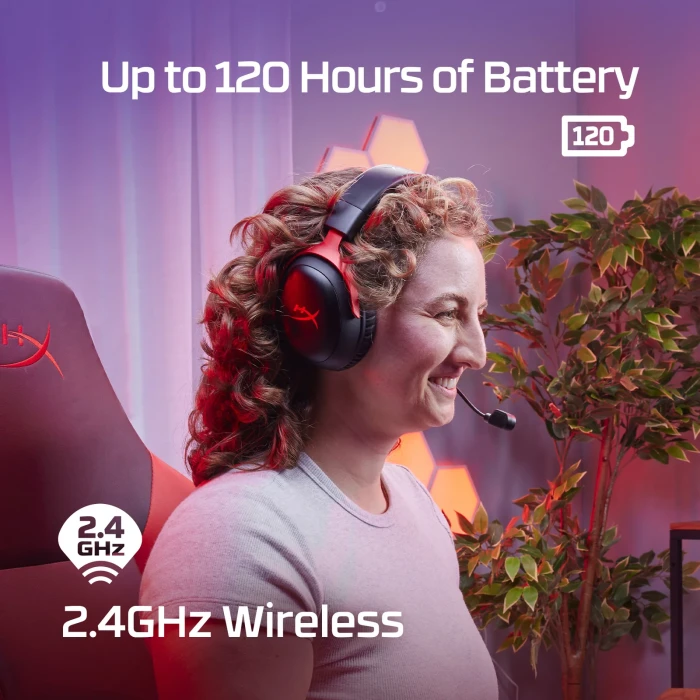 HyperX Cloud III Wireless Red