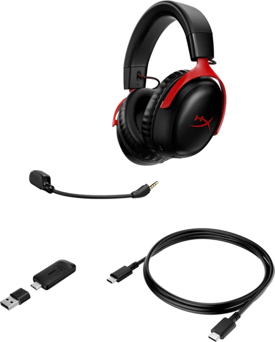 HyperX Cloud III Wireless Red