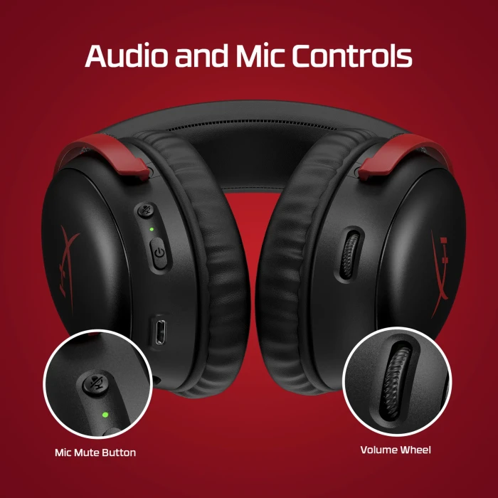 HyperX Cloud III Wireless Red