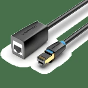 Vention удължителен кабел Cat.8 SSTP Extension Patch Cable 0.5M Black 40Gbps - IKHBD