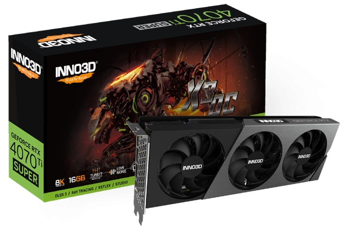 Inno3D RTX 4070 Ti Super 16GB X3 OC