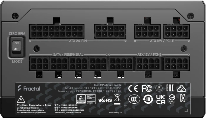 FRACTAL DESIGN Ion+ 2 Platinum 860W