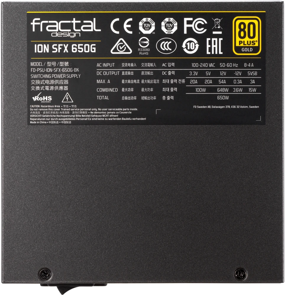 FRACTAL DESIGN Ion SFX-L Gold 650W
