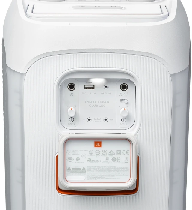 JBL PartyBox Club 120 White - 160W