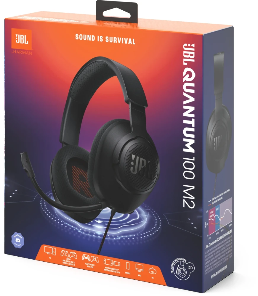 JBL Quantum 100M2 Black