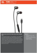 JBL Tune 310C USB-C - Black