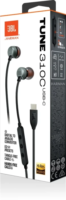 JBL Tune 310C USB-C - Black