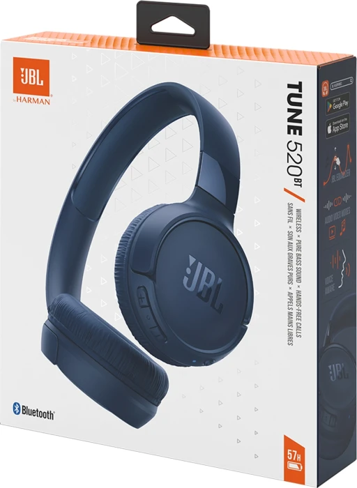 JBL Tune 520BT Bluetooth Blue