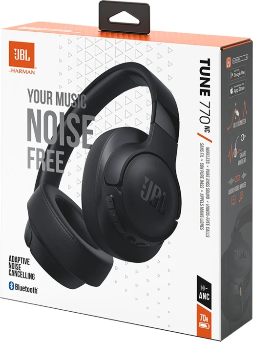 JBL Tune 770NC Bluetooth Black