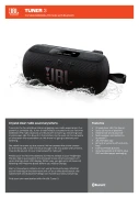 JBL Tuner 3 Bluetooth Radio - White