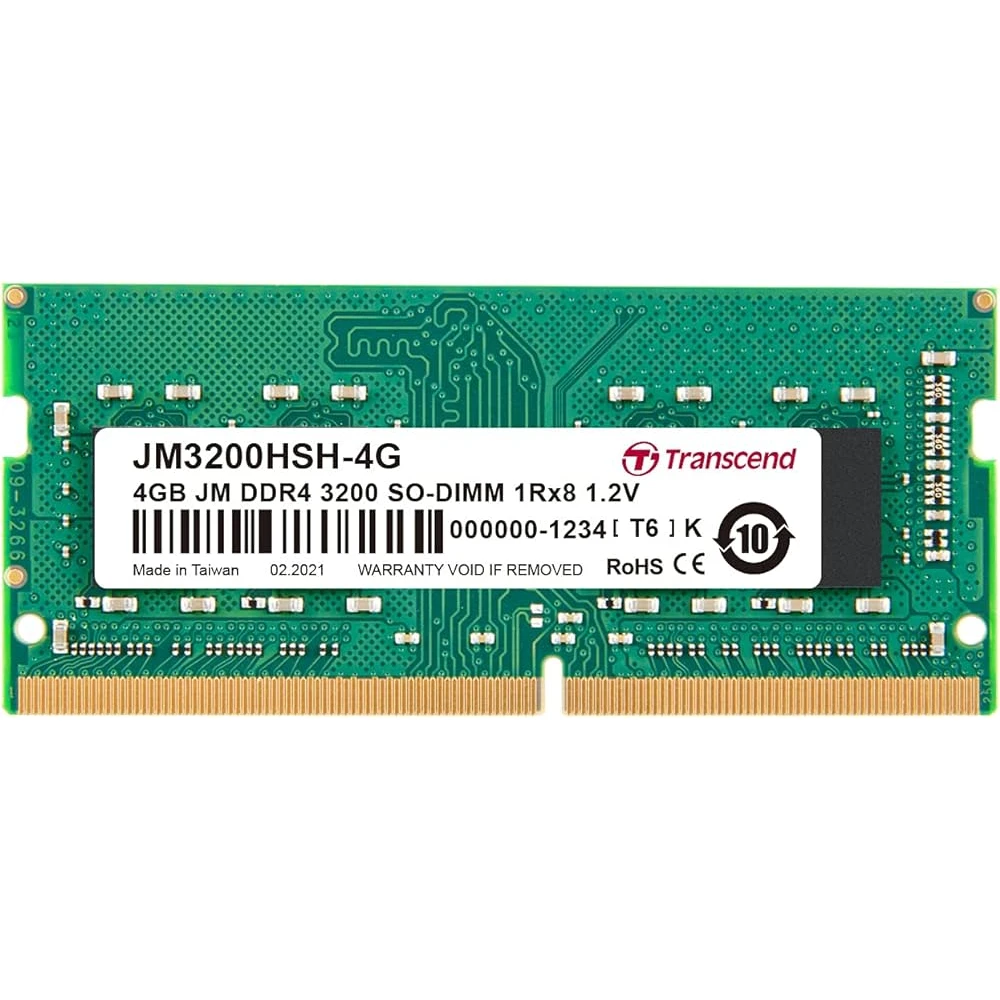 Transcend HSH 4GB DDR4 3200MHz CL22 SO-DIMM
