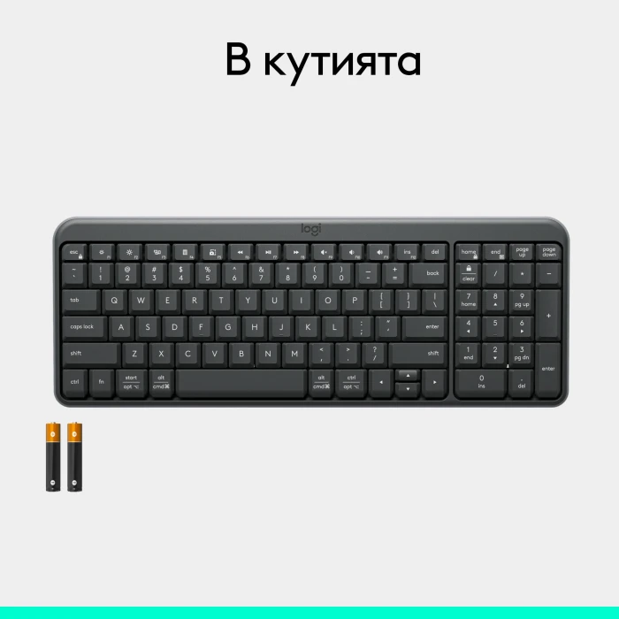 Logitech K250 Compact - Bluetooth