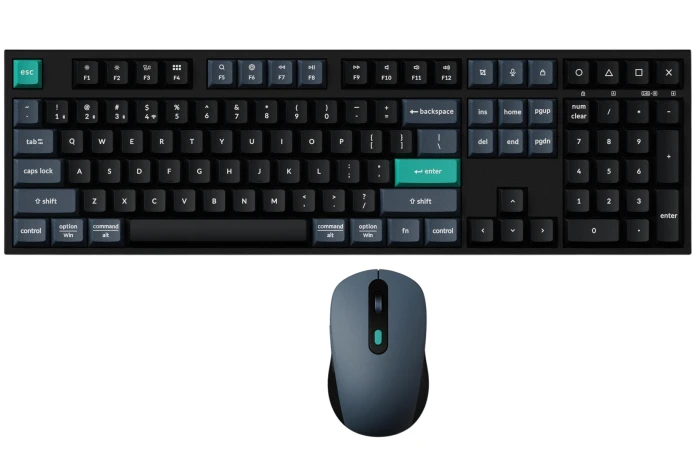 Keychron B36 Deep Black и BM25