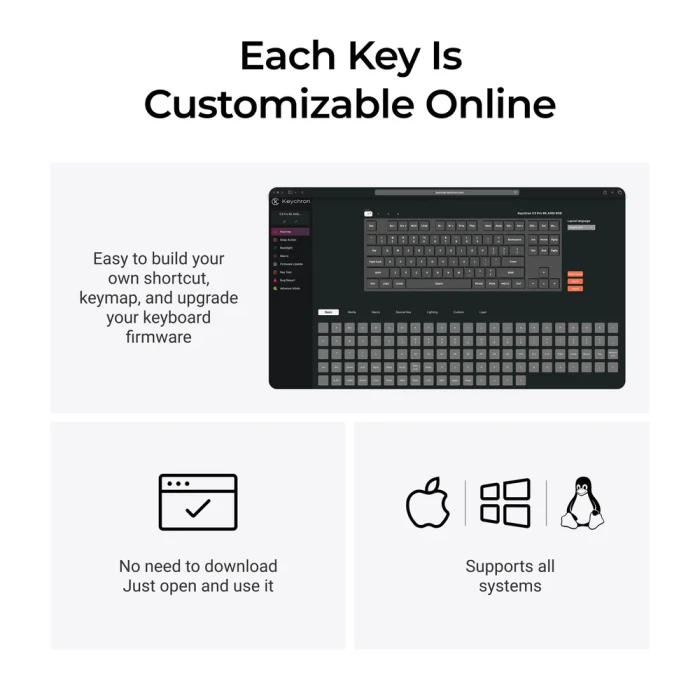 Keychron C3 Pro 8K QMK - Tactile
