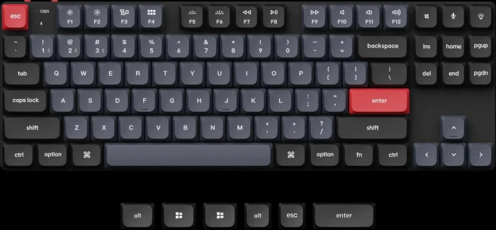 Keychron K1 Pro QMK Red Switch