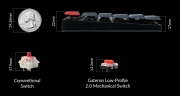 Keychron K1 Pro QMK Red Switch