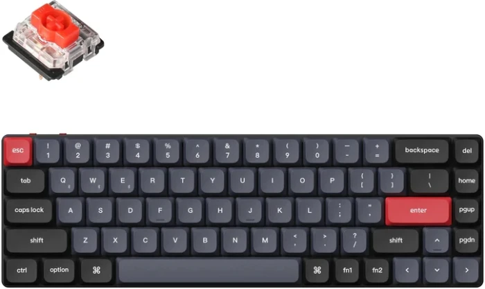 Keychron K7 Pro QMK/VIA Red Switch