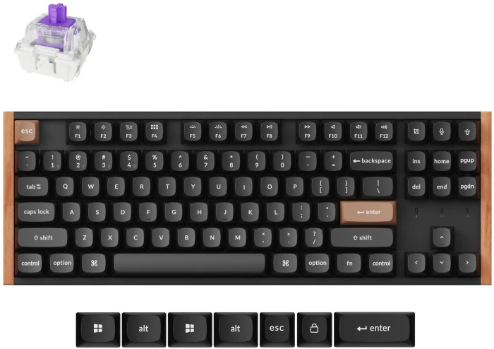 Keychron K8 HE Special Black - Magnetic