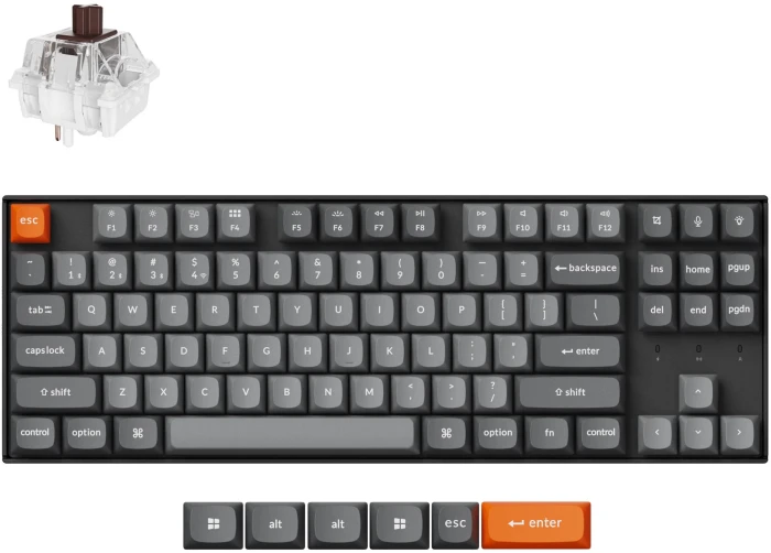 Keychron K8 Max QMK Brown Switch