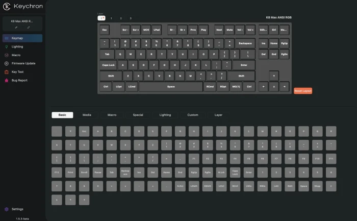 Keychron K8 Max QMK Brown Switch