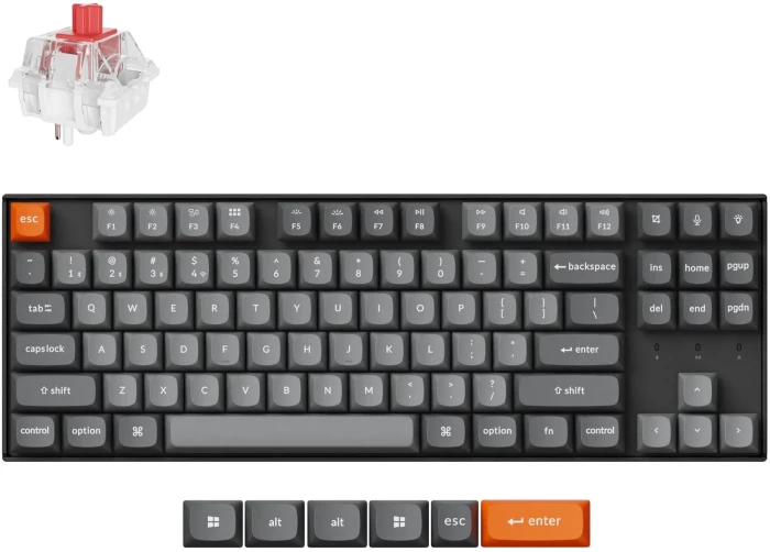 Keychron K8 Max QMK Red Switch