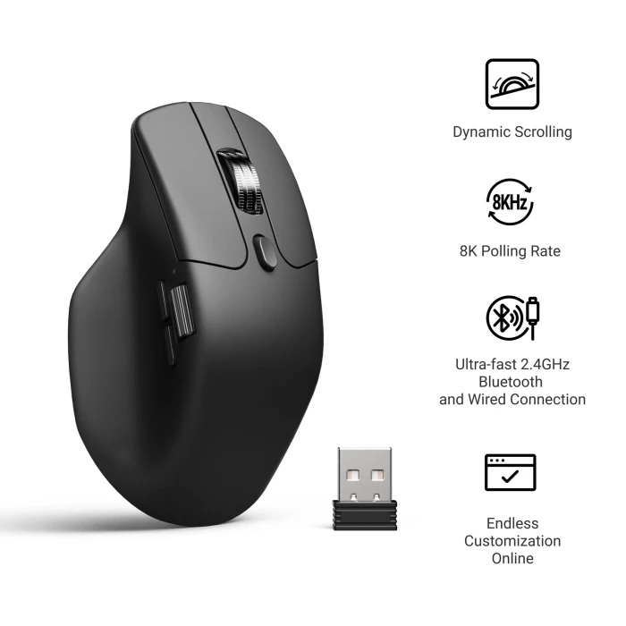 Keychron M6S-A23 8000Hz - Black