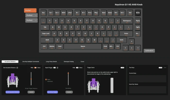 Keychron Q1 HE QMK Nebula Switch