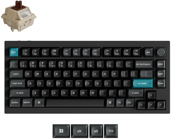 Keychron Q1 Ultra 8K - Brown Tactile