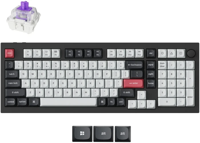 Keychron Q5 HE QMK Nebula Switch