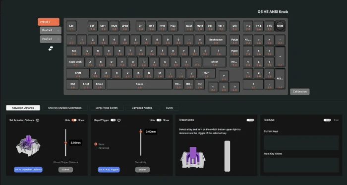 Keychron Q5 HE QMK Nebula Switch