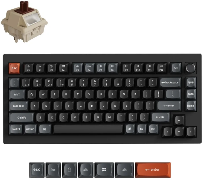Keychron V1 Ultra 8K - Brown Tactile