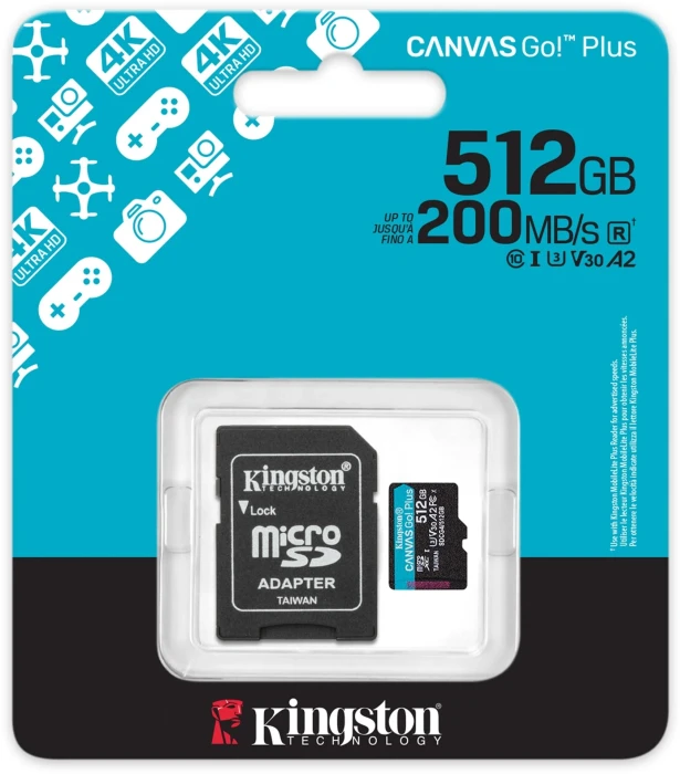 KINGSTON Canvas Go! Plus G4 512GB