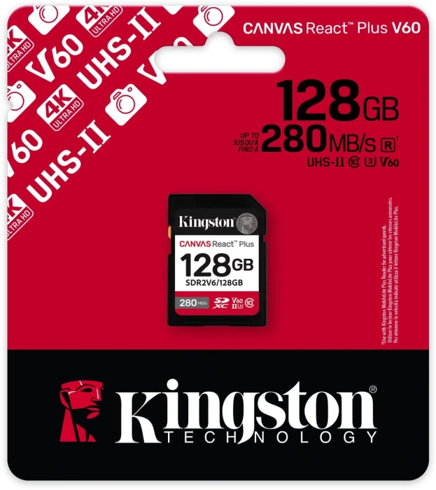 Kingston Canvas React Plus V60 SD - 1TB