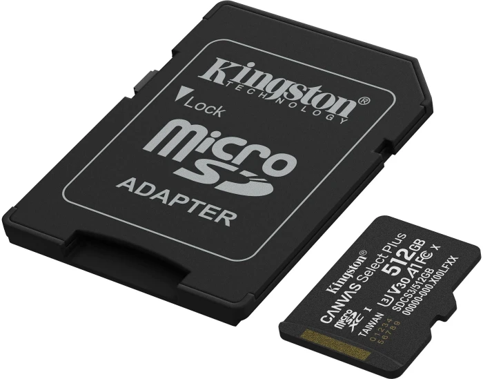 KINGSTON Canvas Select+ microSD 512GB