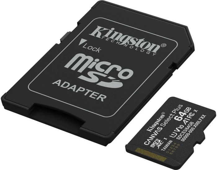 KINGSTON Canvas Select+ microSD 64GB
