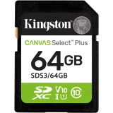 KINGSTON Canvas Select+ SD 64GB