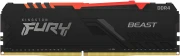Kingston FURY Beast Black RGB 32GB (2x16GB) DDR4 3600MHz CL18