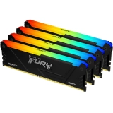 Kingston FURY Beast Black RGB 128GB (4x32GB) DDR4 3600MHz CL18