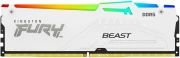 Kingston FURY Beast White RGB 64GB (2x32GB) 6000MT/s DDR5 CL30