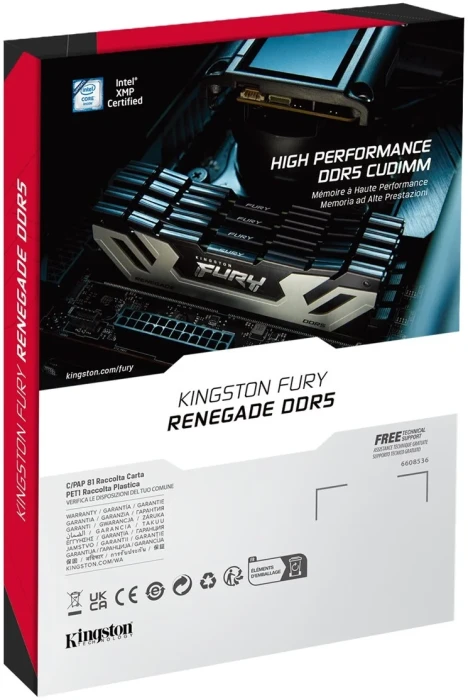 Kingston FURY Renegade Silver/Black 48GB (2x24GB) DDR5 8400MT/s CL40