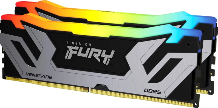 Kingston FURY Renegade Silver/Black RGB 48GB (2x24GB) DDR5 8400MT/s CL40
