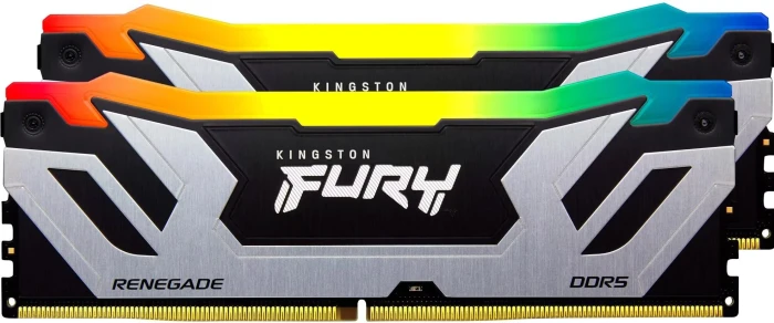 Kingston FURY Renegade Silver/Black RGB 48GB (2x24GB) DDR5 8400MT/s CL40